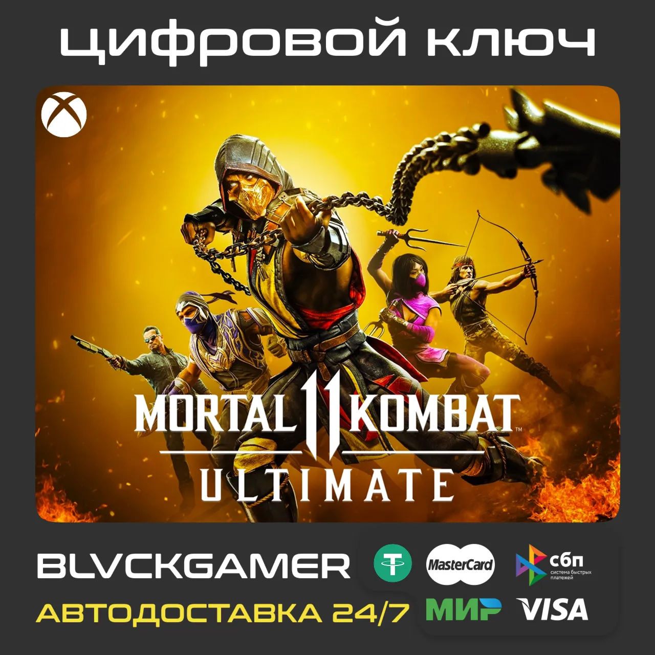 Mortal Kombat 11 ULTIMATE (XBOX) - Ключ