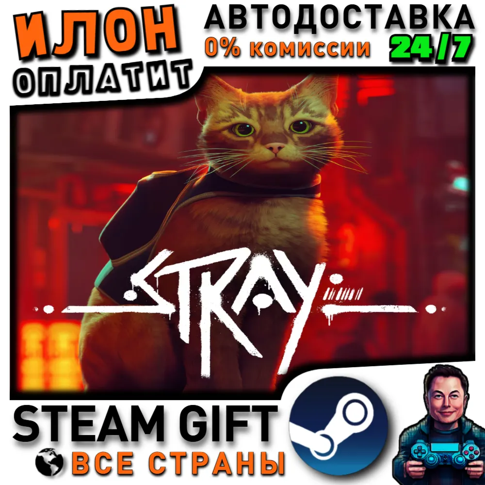 Stray · Steam РОССИЯ и ВСЕ СТРАНЫ