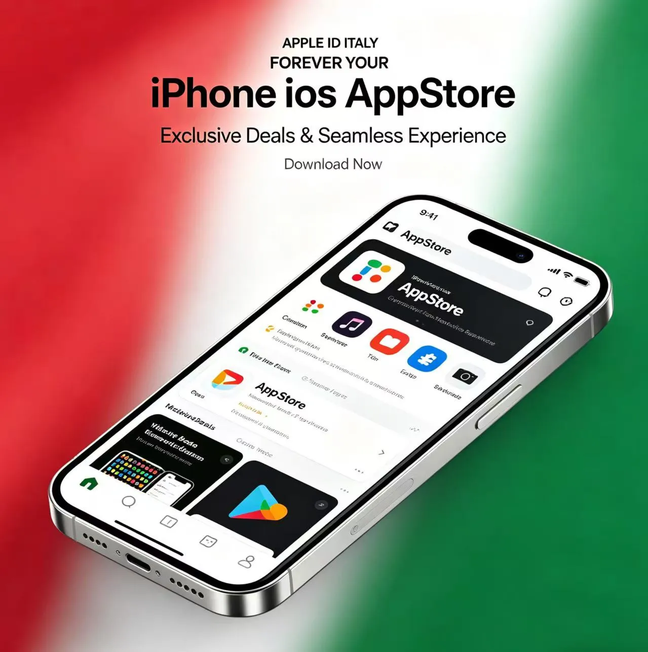 APPLE ID Италия навсегда ваш iPhone iOS AppStore