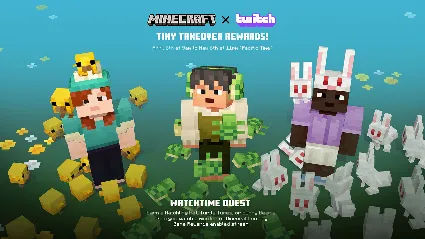 Minecraft Черепашьи мотивы + Заячья шапочка-бини + Шапочка детёныша Ключ/Код