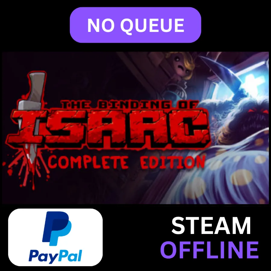 The Binding of Isaac: Rebirth Complete Bundle | STEAM | PAYPAL