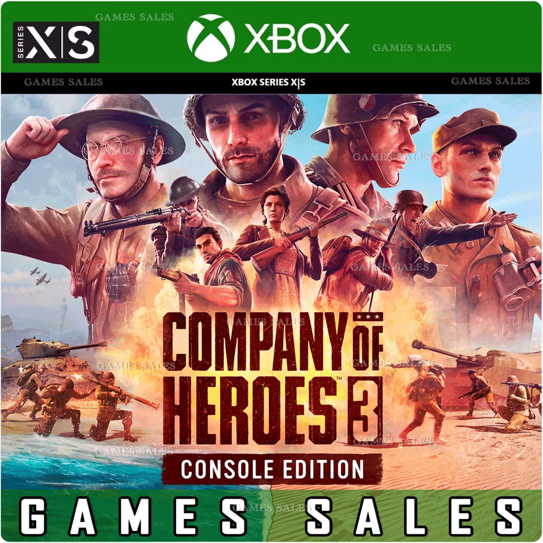✅❤️COMPANY OF HEROES 3❤️XBOX SERIES X|S🔑КЛЮЧ✅