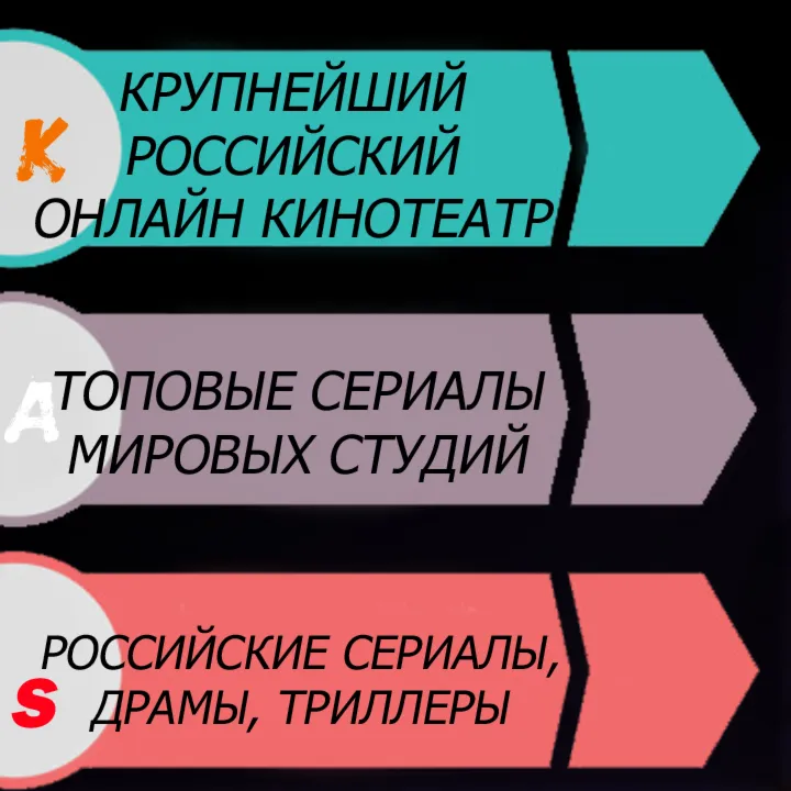 Онлайн кинотеатр 3 в 1 Все топ-кинотеатры в одном пакете Выгода до 55% До 5 устройств