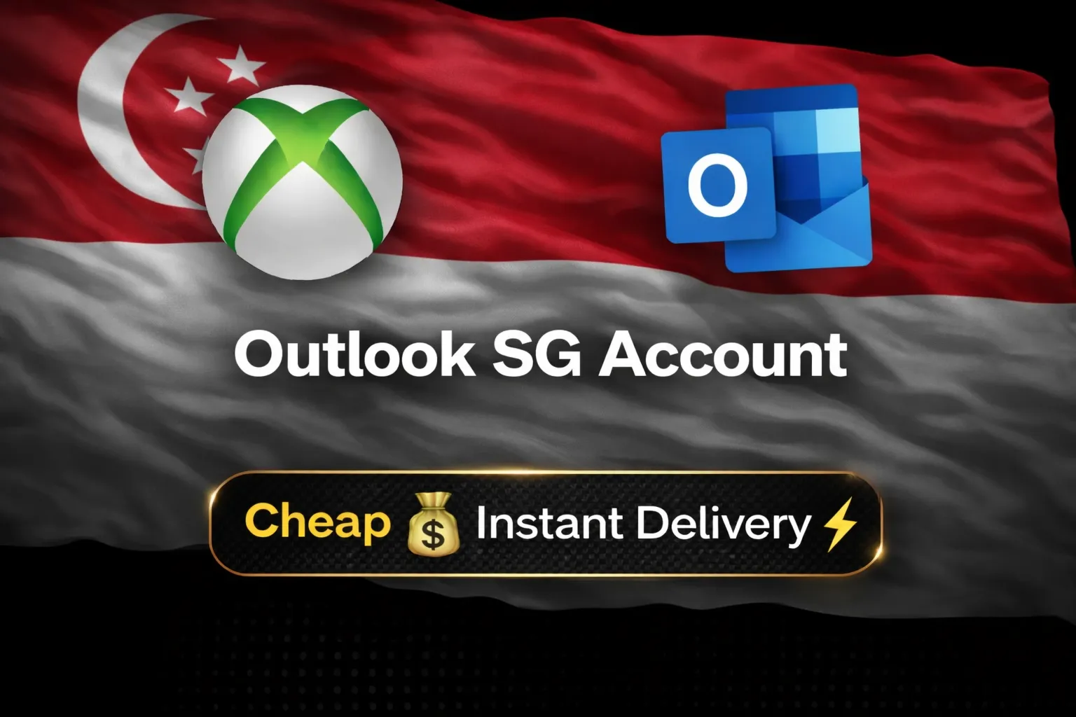 Дешёвые аккаунты Outlook SG 🇸🇬 (24/7) — мгновенная доставка