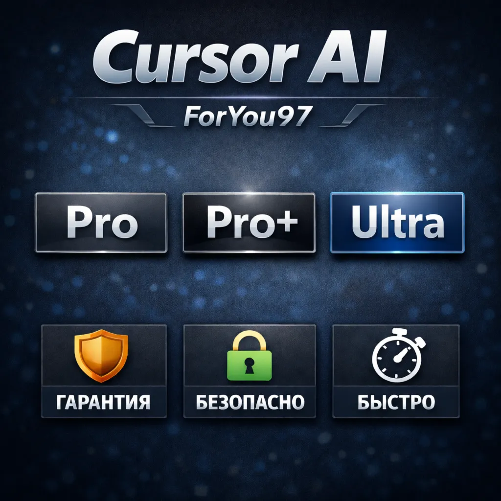 ▶️ CURSOR AI PRO | PRO+ | ULTRA ПОДПИСКА | БЫСТРО