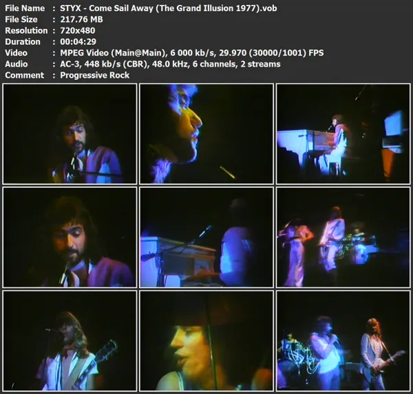 STYX - Come Sail Away