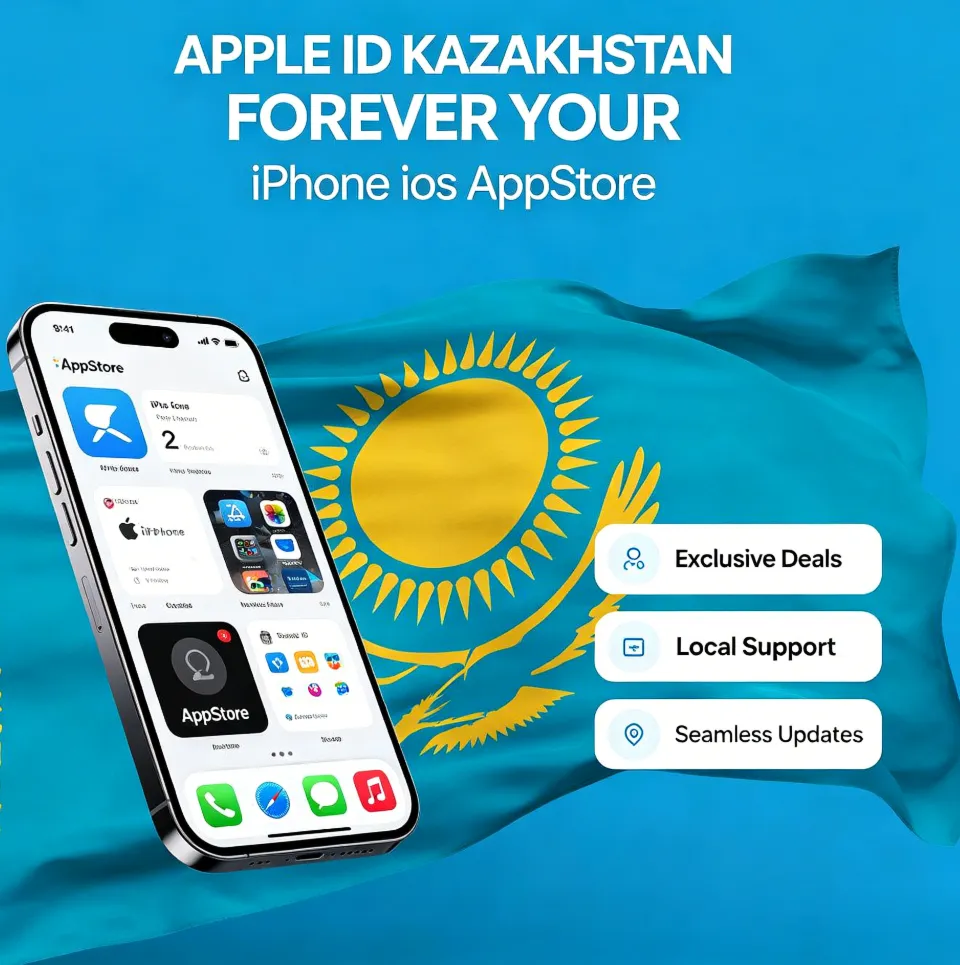 APPLE ID КАЗАХСТАН НАВСЕГДА ВАШ iPhone iOS AppStore