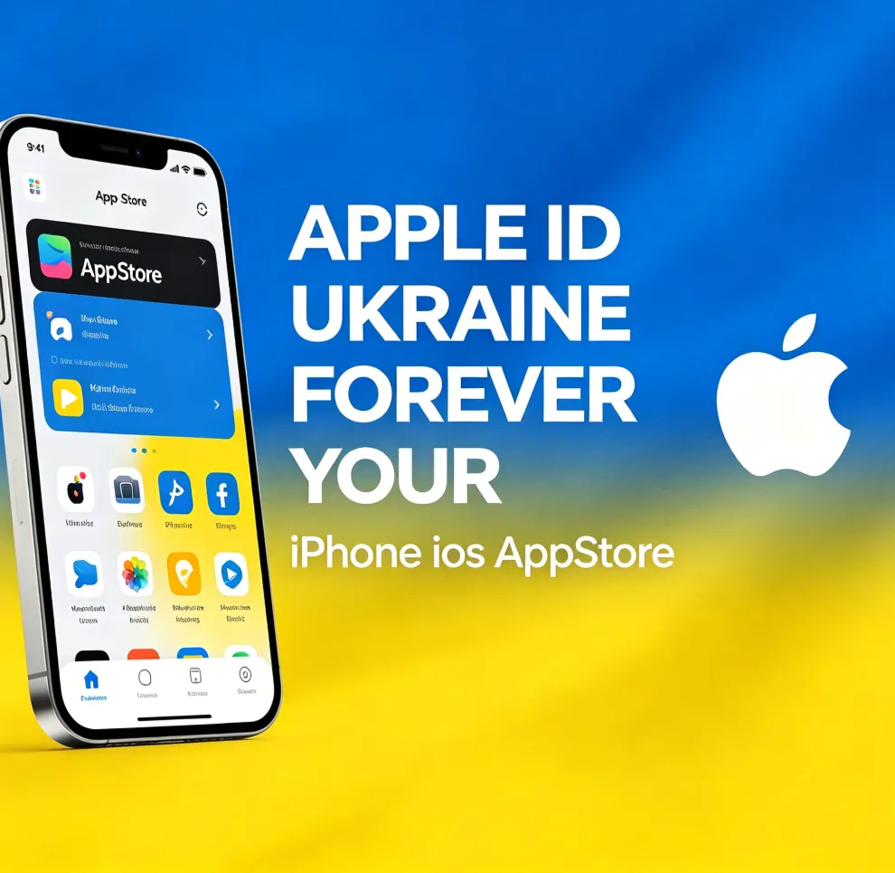 APPLE ID УКРАИНА НАВСЕГДА ВАШ iPhone iOS AppStore