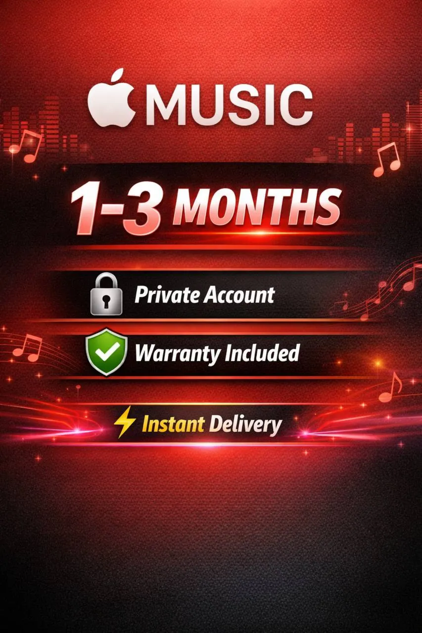 🎵 Apple Music 1–3 Месяца ⚡ Приватный Аккаунт ✅ Гарантия | Быстрая Доставка