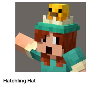 МАЙНКРАФТ【Hatchling Hat】ТВИЧ ДРОПЫ  СКИН  JAVA & BEDROCK / GLOBAL