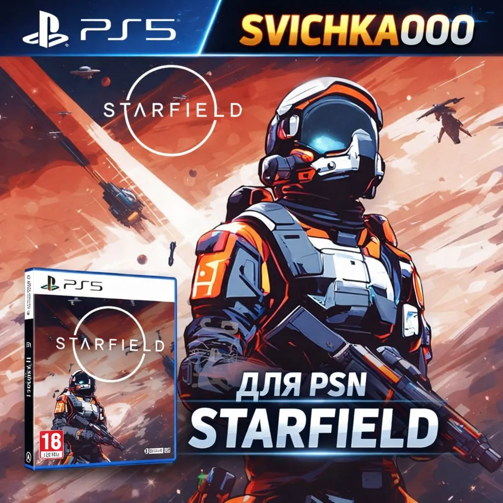 Starfield PSN (PS5), регион Украина.