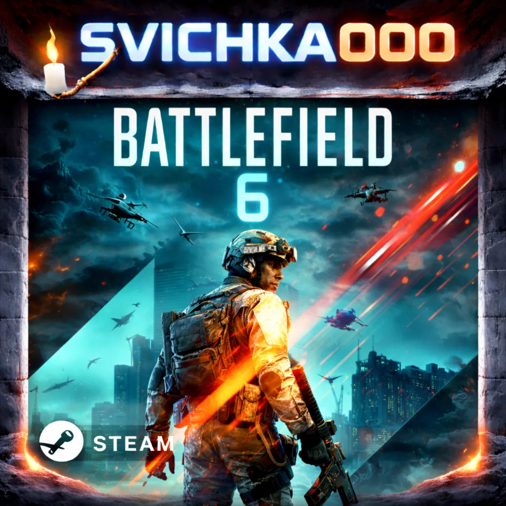 Battlefield 6- с заходом на ваш аккаунт steam и сменой региона