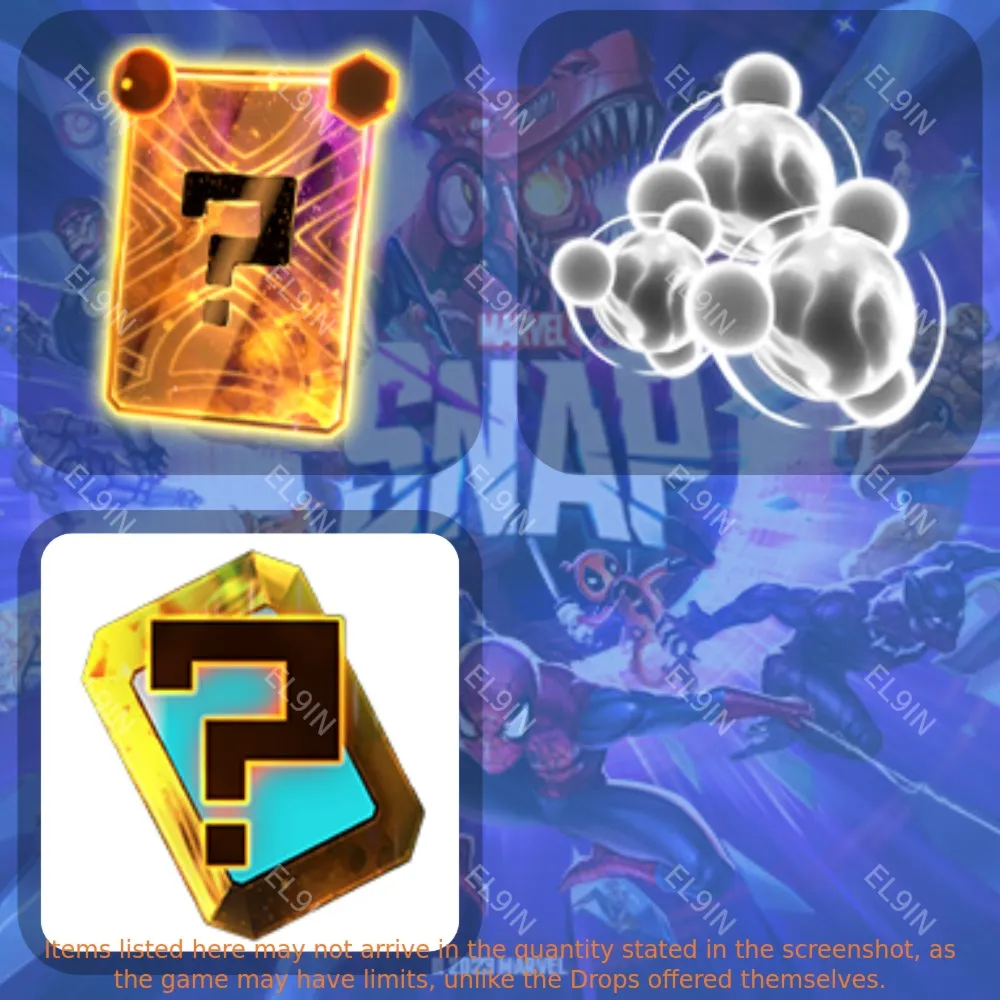 📈MARVEL SNAP🎈Твич Дропсы💥3 предметов + 🎁