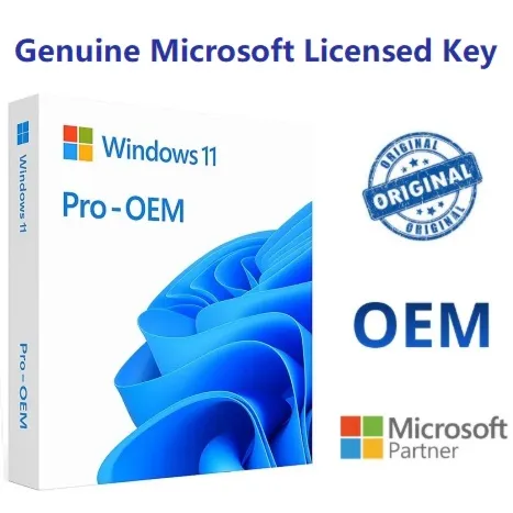 Windows 11 Pro OEM, Online Activation | Genuine Microsoft Licensed Key