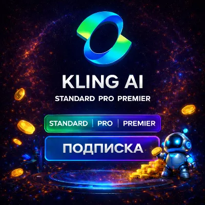 💥Kling AI ПОДПИСКА | STANDARD | PRO | PREMIER | ULTRA💥БЫСТРО