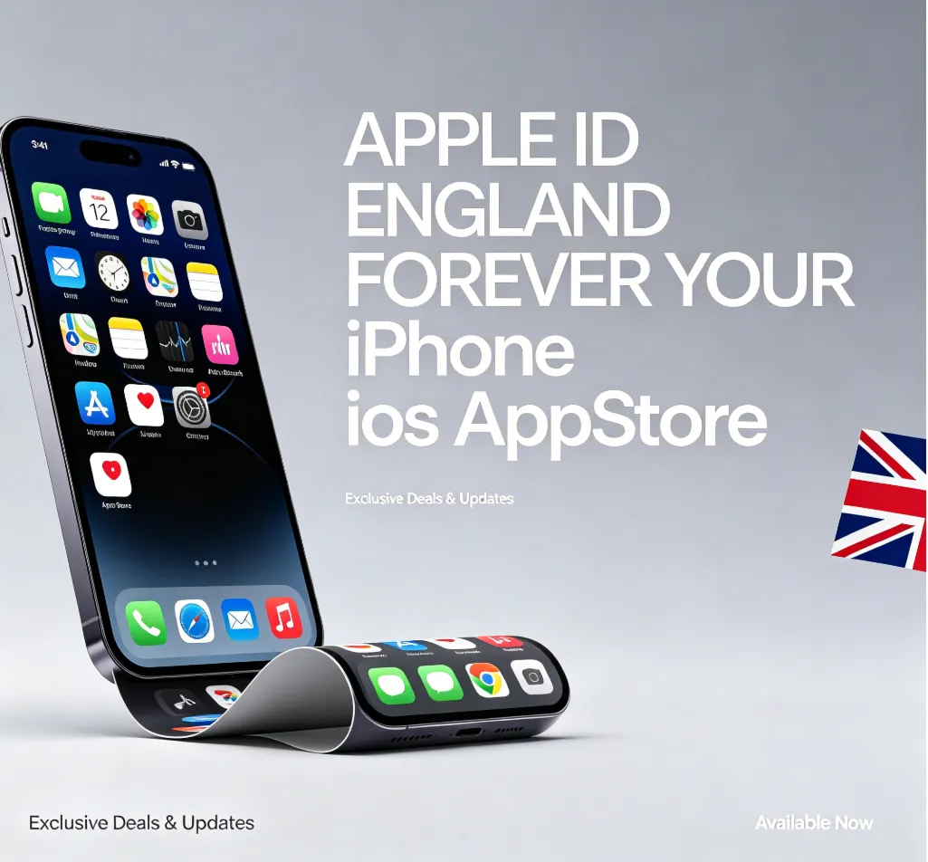 APPLE ID АНГЛИЯ НАВСЕГДА ВАШ iPhone iOS AppStore