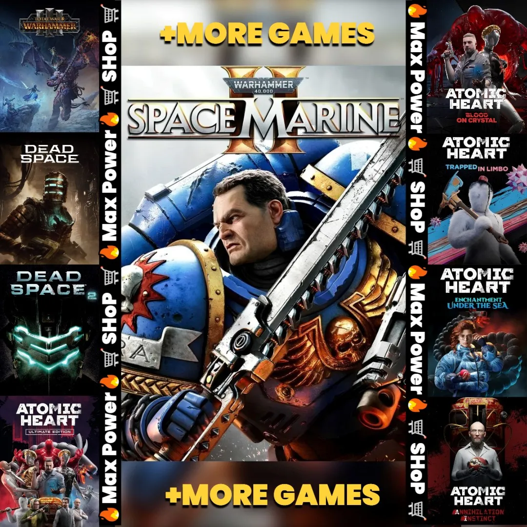 Warhammer 40,000: Space Marine 2 +Total War: WARHAMMER III общий онлайн аккаунт Steam