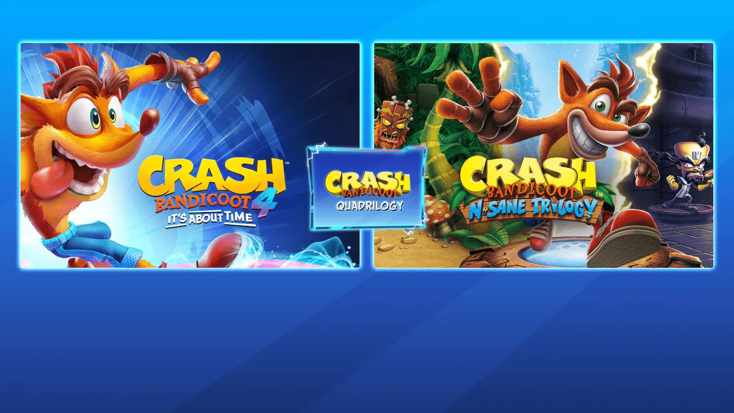🎮Crash Bandicoot - Quadrilogy Bundle на PS4 и PS5  П2 П3🎮