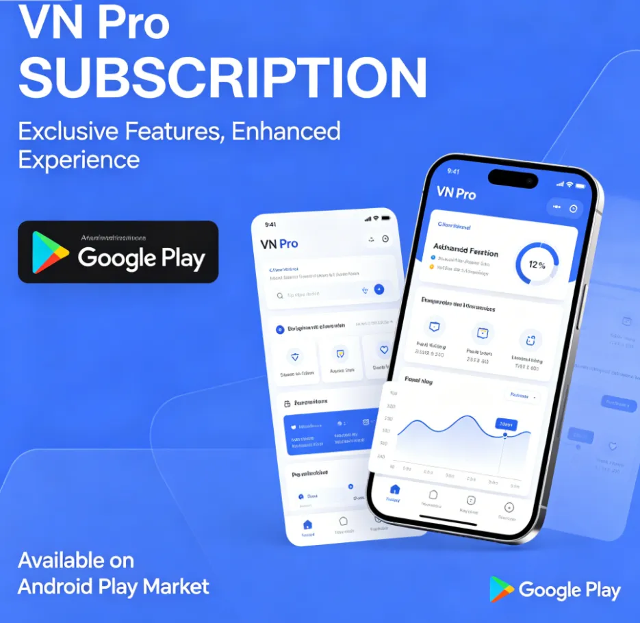 Подписка на VN Pro в Android Play Market