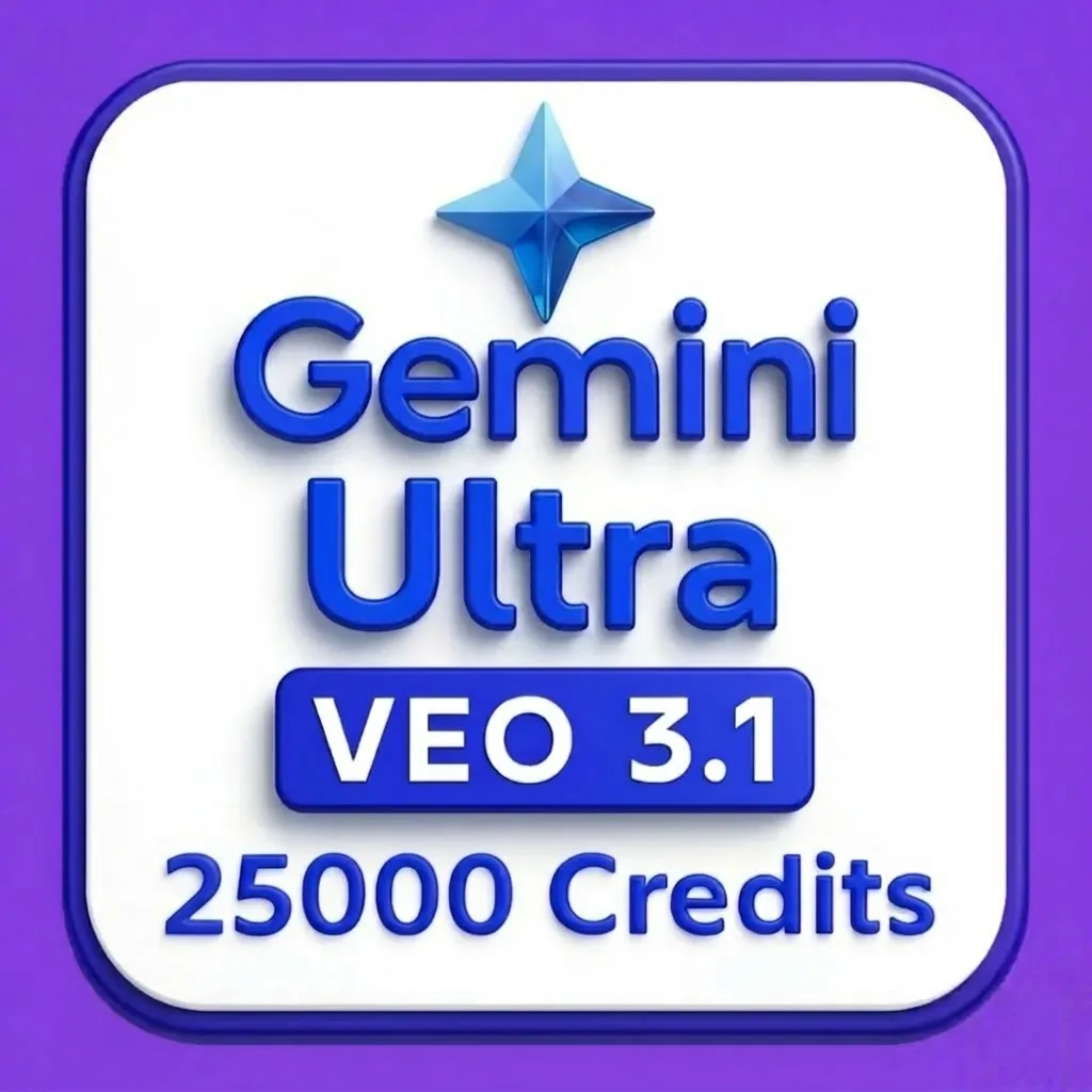 Google Gemini AI Ultra | Veo 3.1 Flow | 25000 кредитов | 20 дней личного доступа