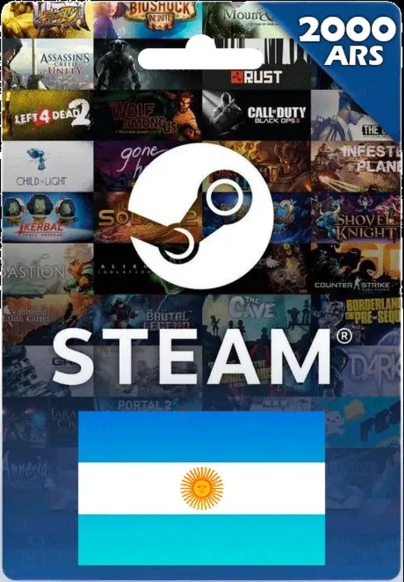 Steam Gift Card $2000 ARS Global