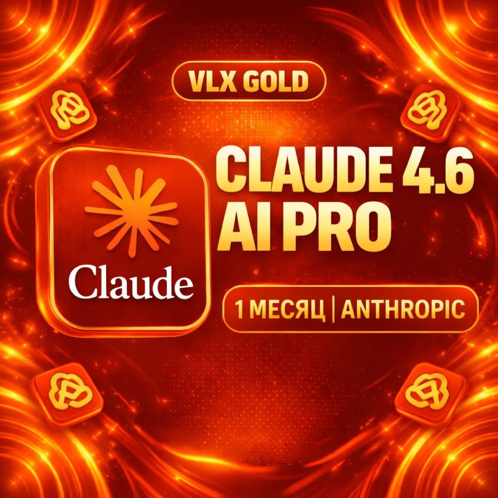 CLAUDE 4.6 IA PRO - 1 МЕСЯЦ | ANTHROPIC