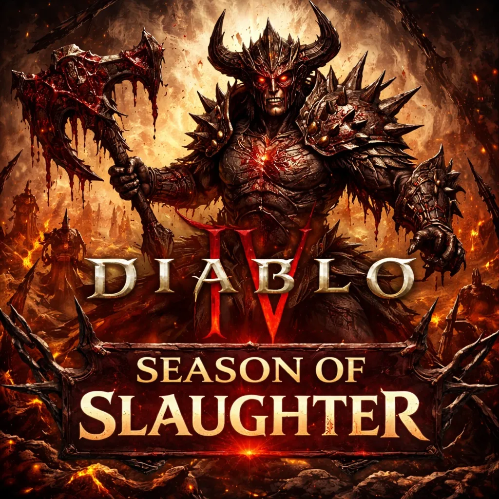 💎Diablo IV ЗОЛОТО PC PS XBOX Season of Slaughter💎
