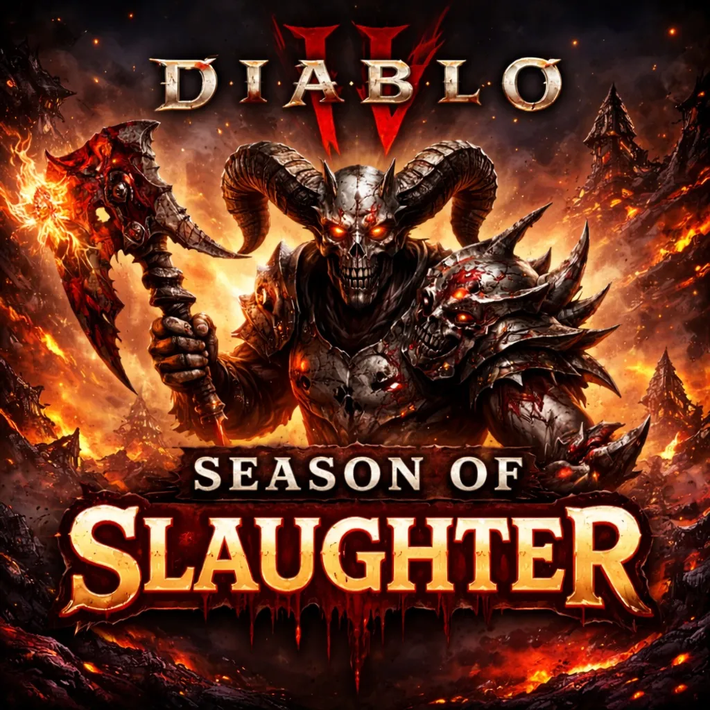 Diablo IV ЗОЛОТО PC PS XBOX Season of Slaughter