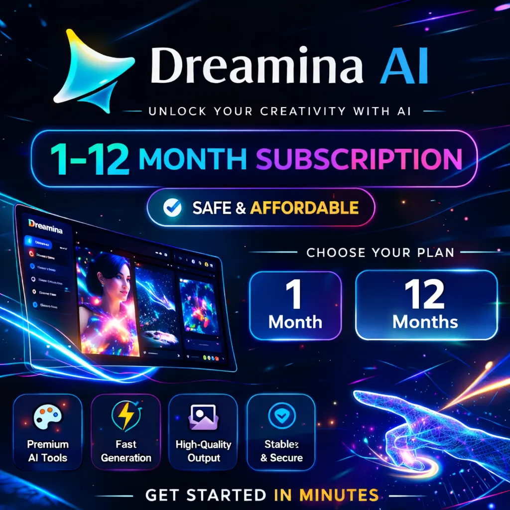Подписка на Dreamina AI | Базовый/Стандартный/Расширенный тарифы | Быстрая доставка