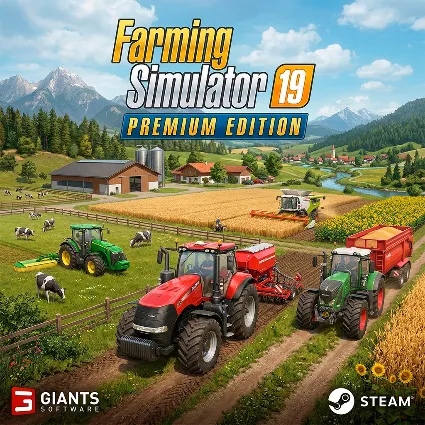 Farming Simulator 19 Premium Edition (Steam Ключ)