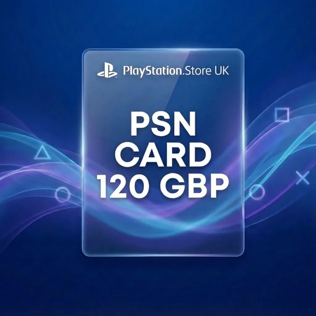 PSN Карта пополнения 120 GBP (Фунтов) Великобритания