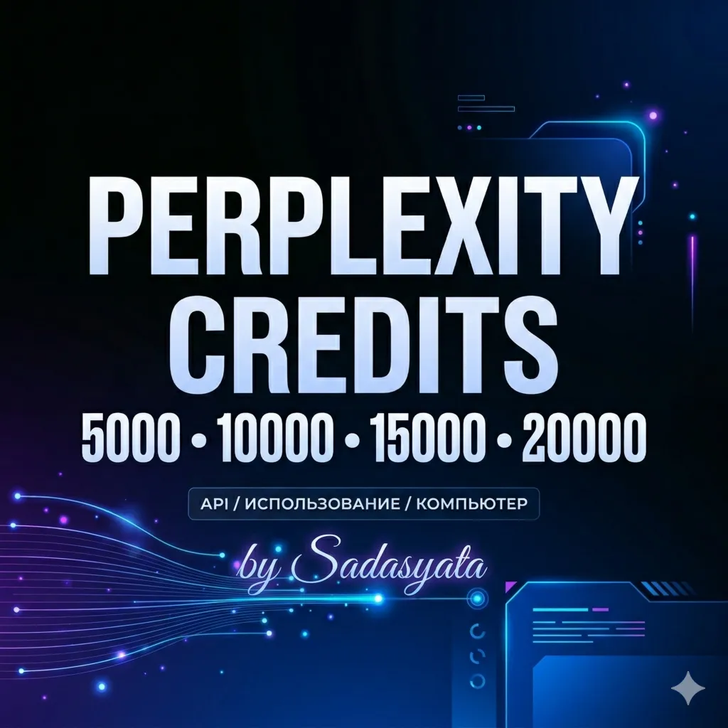 Сервис пополнения кредитов/API от Perplexity AI
