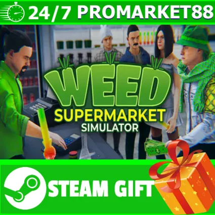 ️ВСЕ СТРАНЫ+РОССИЯ️ Weed Supermarket Simulator STEAM
