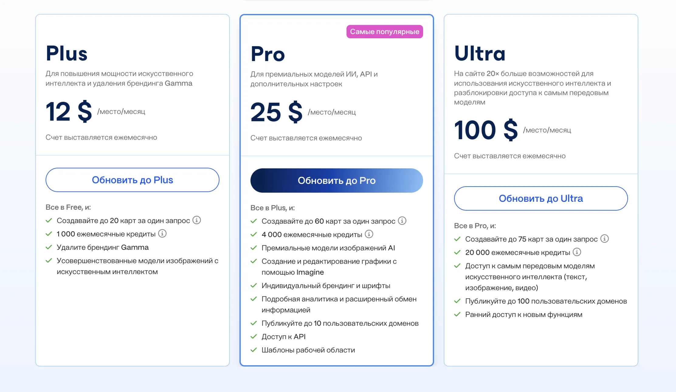 Gamma AI Pro / Plus Аккаунт | 30 Дней | Личный Доступ | Автовыдача