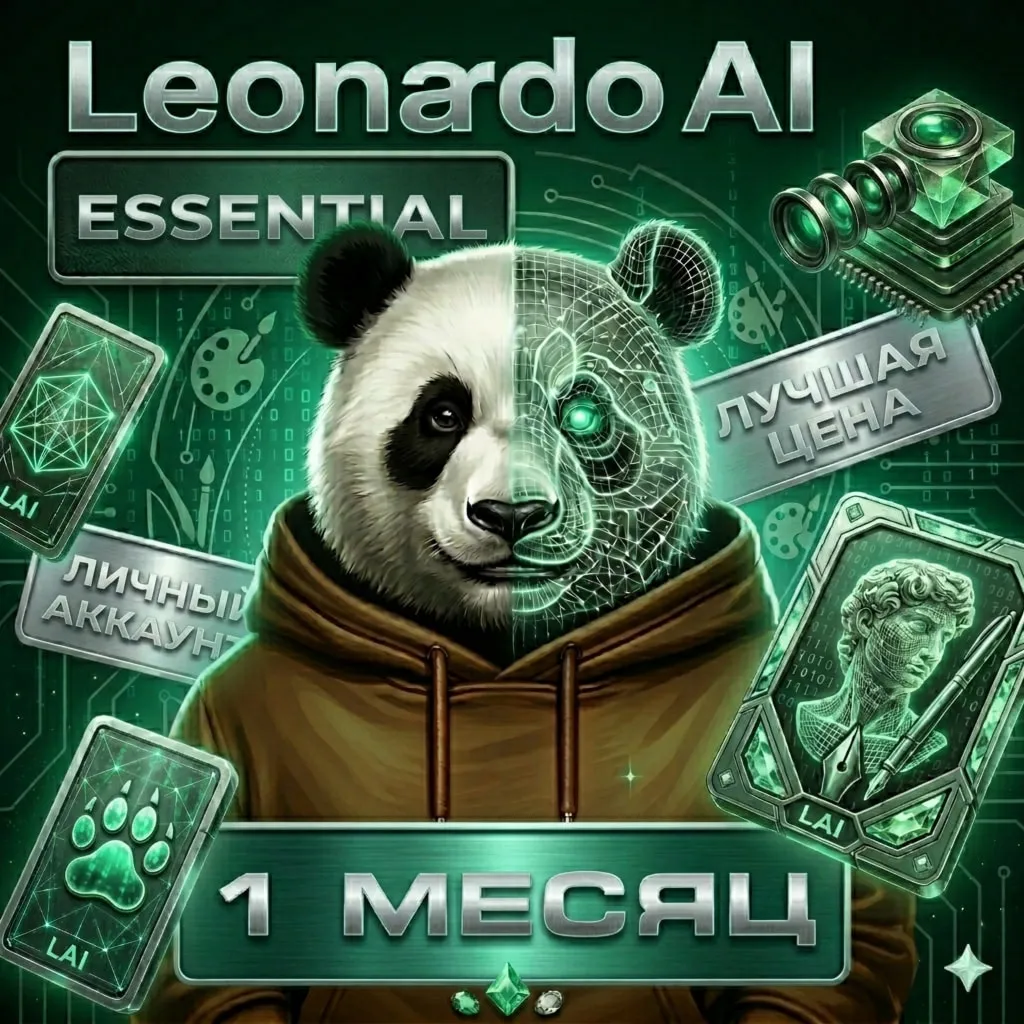 PERSONAL ACCOUNT | ESSENTIAL 8500 TOKENS | AUTO-DELIVERY | LEONARDO AI