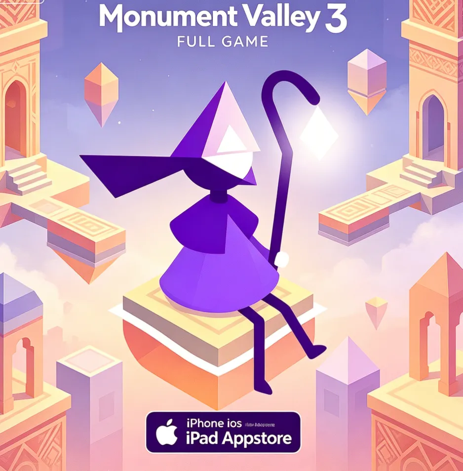 Monument Valley 3 Полная версия игры для iPhone, iOS, iPad, Appstore