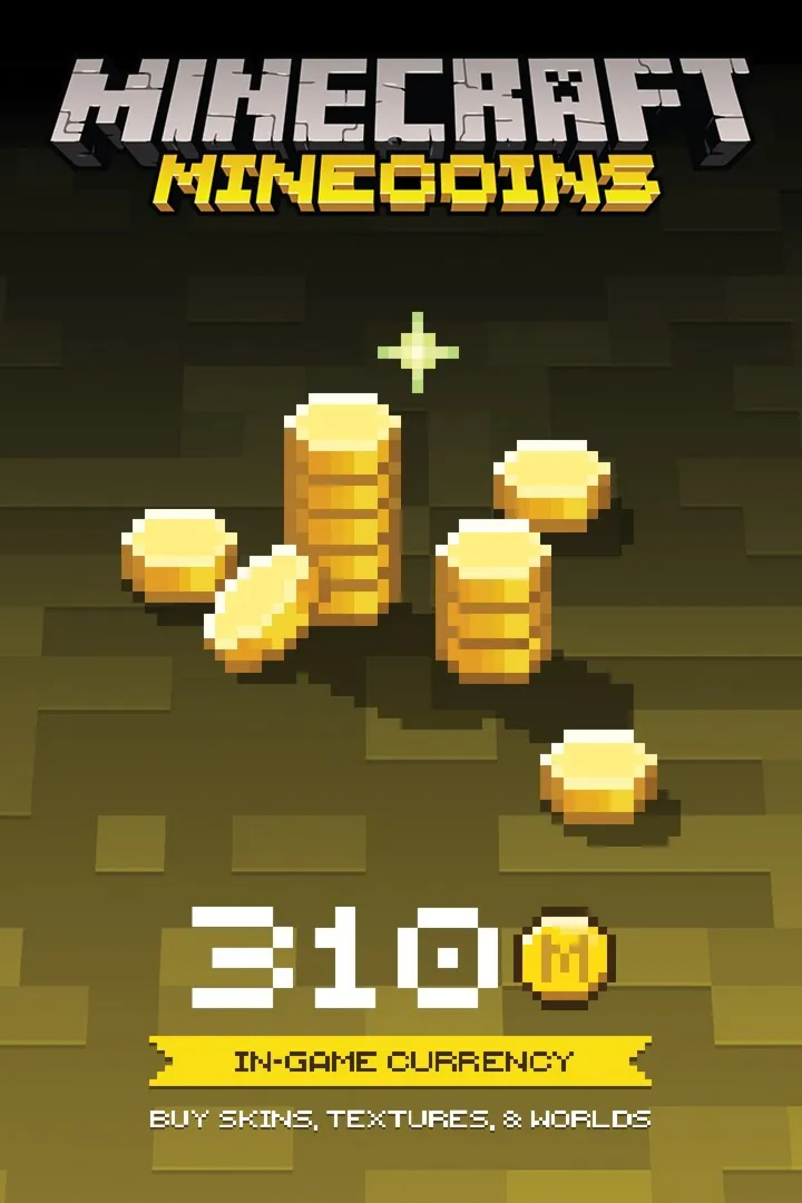 310 Minecraft Minecoins XBOX