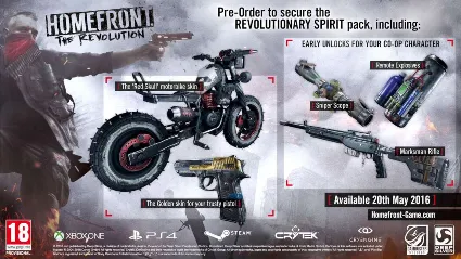 Homefront: The Revolution + Revolutionary Spirit Pack Steam КЛЮЧ