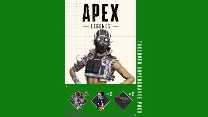 Apex Legends - Takeover Supercharge Pack DLC XBOX One / Xbox Series X|S КЛЮЧ
