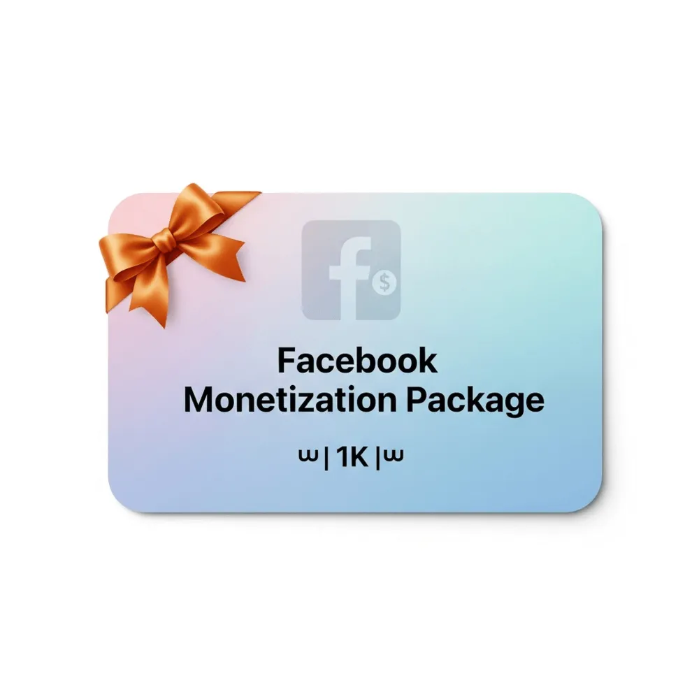 Facebook Monetization Package | 1K | Instant Delivery