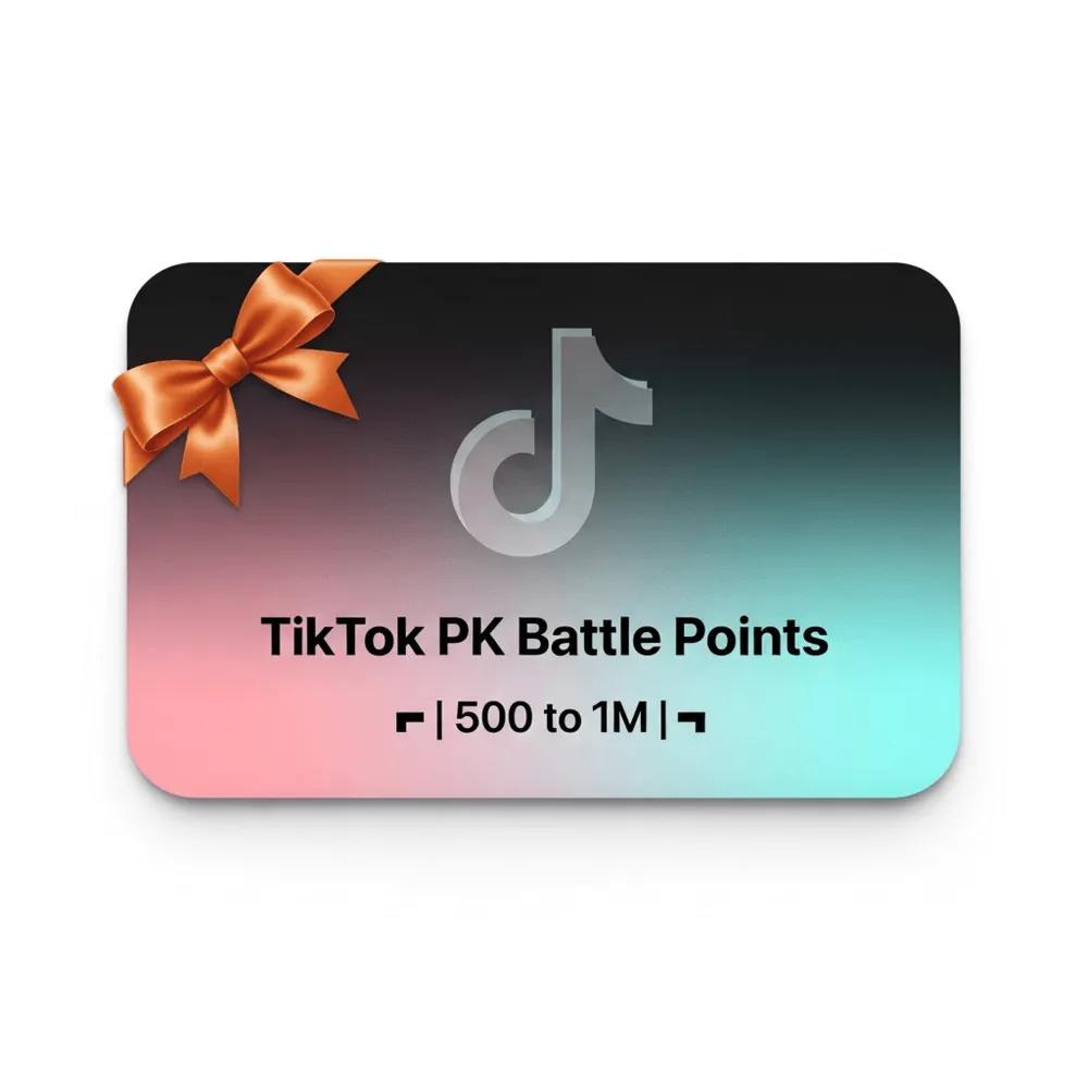 Tiktok Pk Battle Points | 500 to 1M | Мгновенная Доставка