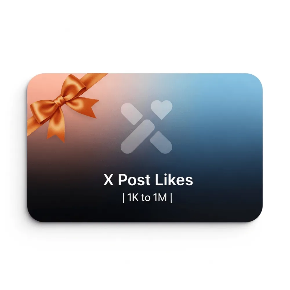 X Post Likes | 1K to 1M | Instant Delivery