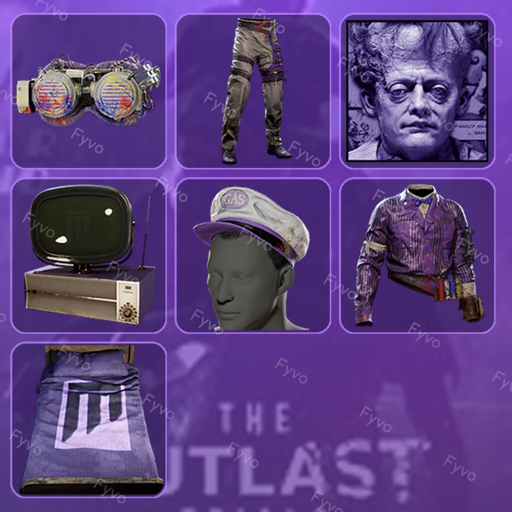 The Outlast Trials Twitch Drops 7 Items