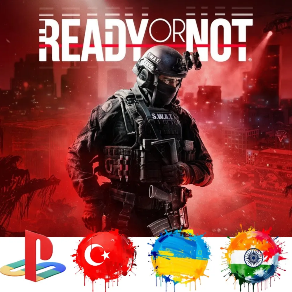 Ready or Not PS5/Турция/Украина/Индия/Акция PS Store