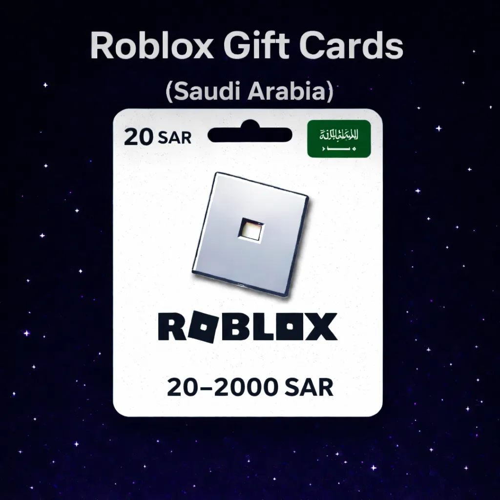 Roblox Gift Cards (Саудовская Аравия) 20–2000 SAR | Коды пополнения
