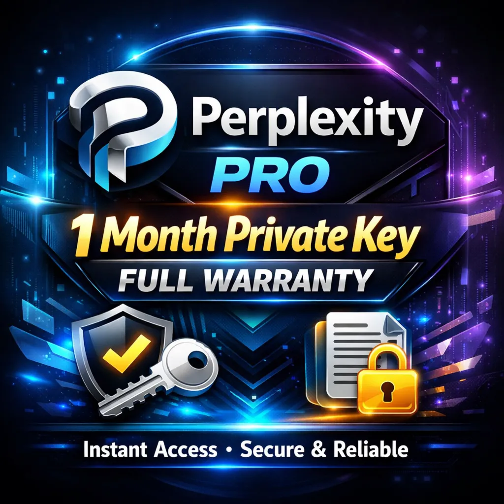 Perplexity PRO - 1 месяц гарантии на закрытый ключ.