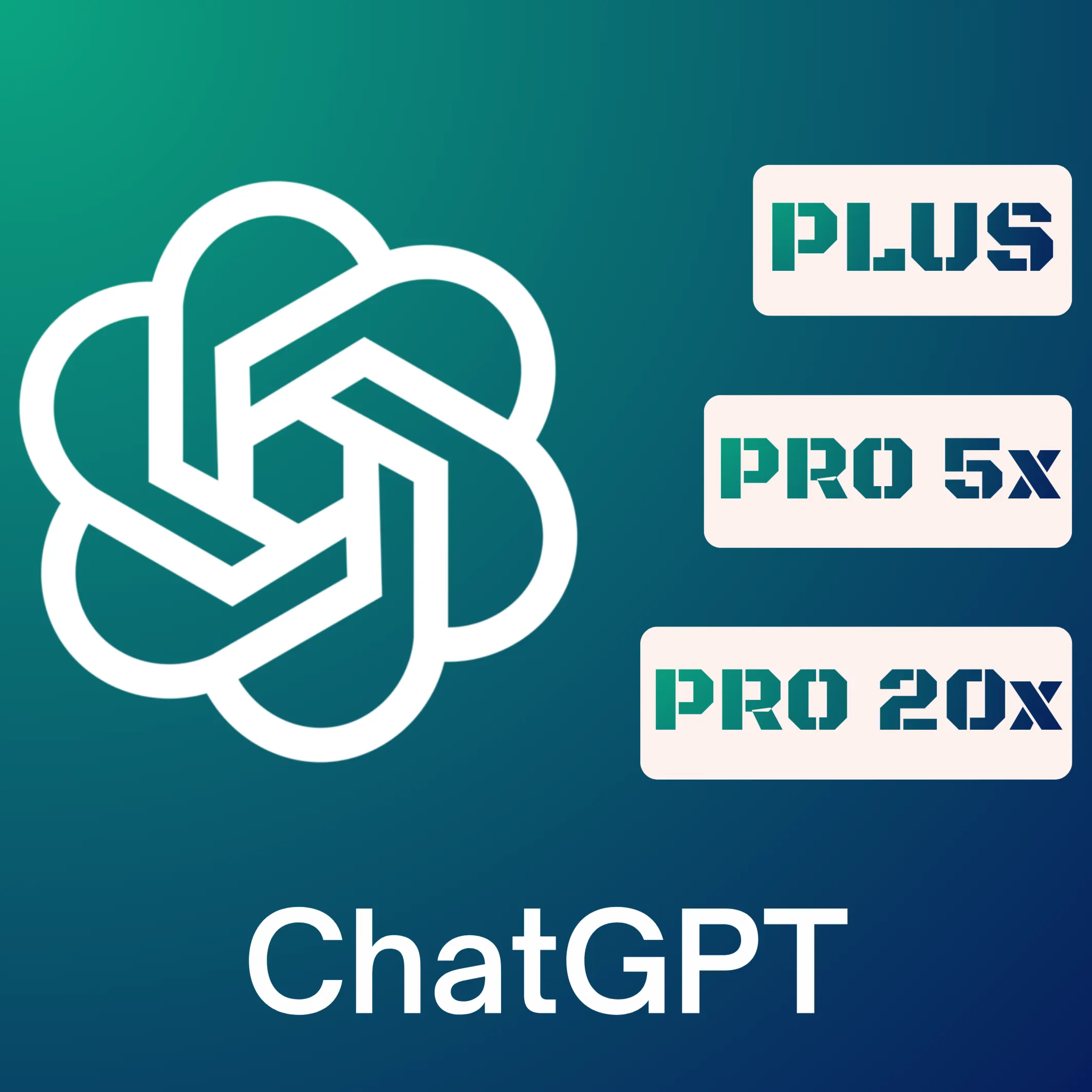 [БЫСТРО] ChatGPT PLUS | GO | PRO | 1 МЕСЯЦ | На вашем аккаунте