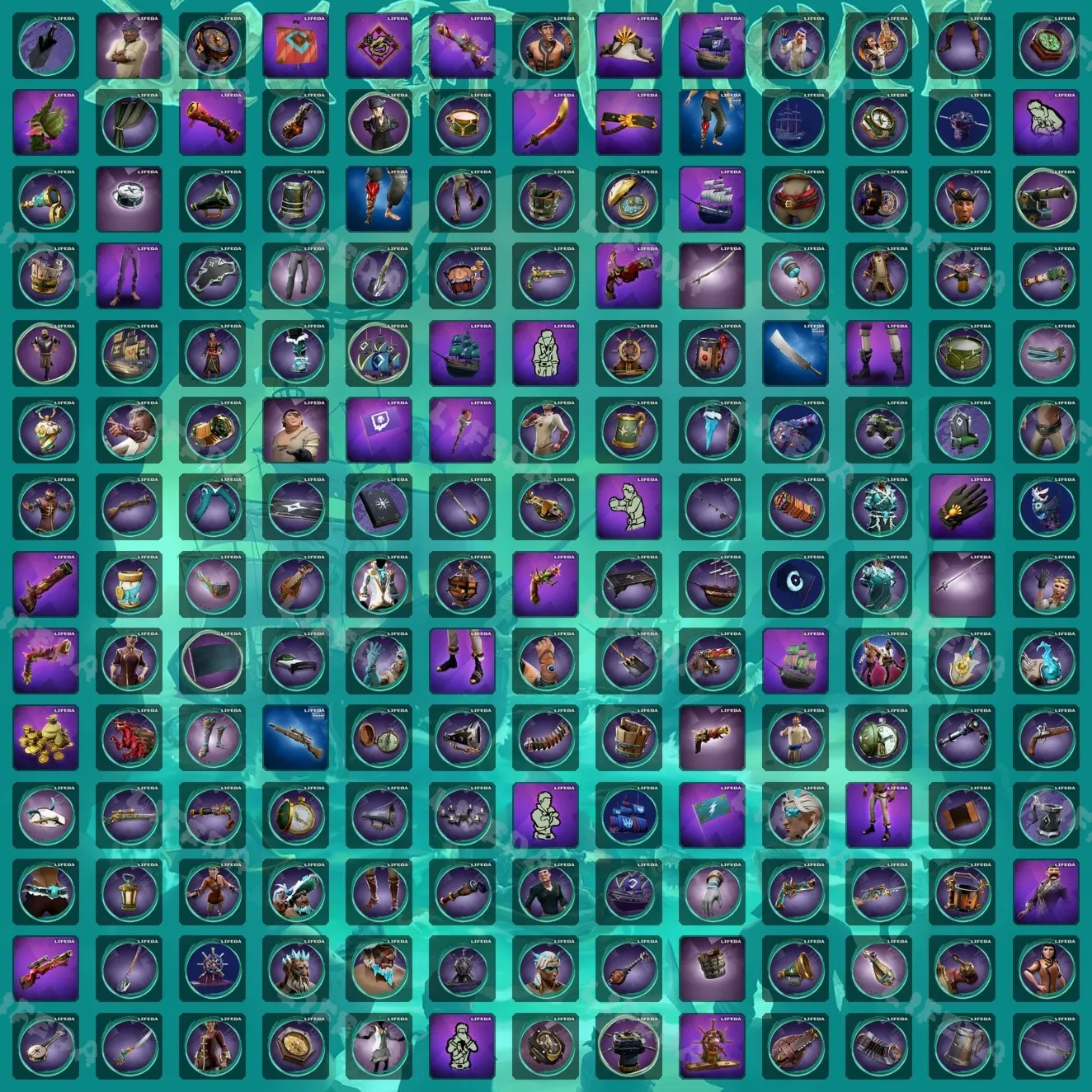 Sea of Thieves 🏴‍☠️【ТВИЧ ДРОПЫ / ДРОПСЫ】192+ ПРЕДМЕТОВ • СКИНЫ • ЗОЛОТО ✨+ ПОДАРОК