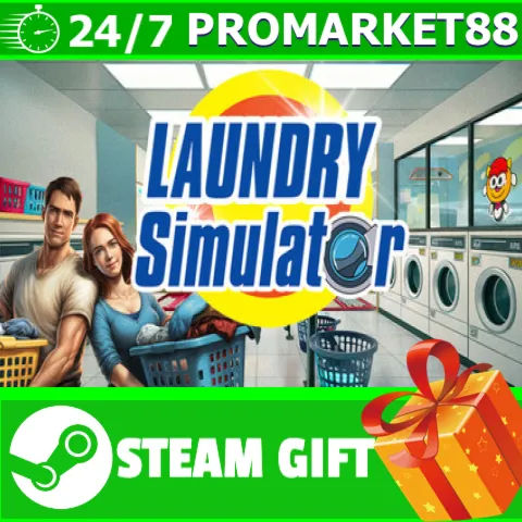️ВСЕ СТРАНЫ+РОССИЯ Laundry Simulator 2026 STEAM GIFT