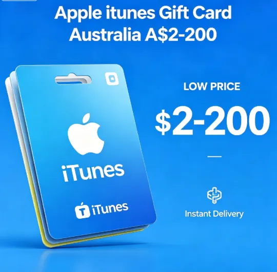 Подарочная карта Apple iTunes в Австралии на сумму от 200 до 200 австралийских доллар